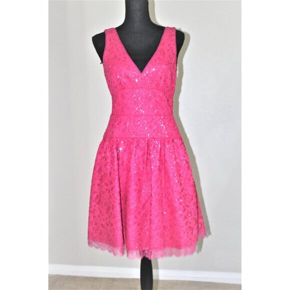 BCBGMAXAZRIA Dresses & Skirts - NEW BCBGMAXAZRIA  sequin legally blonde dress 6